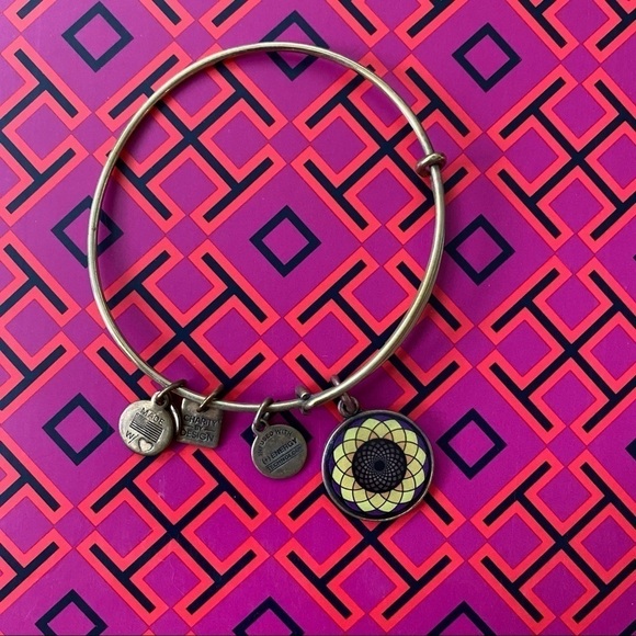 Alex and Ani | Sunflower Charm Bracelet - Picture 1 of 3